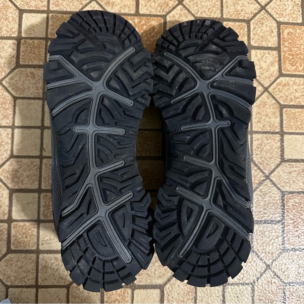 Eddie Bauer Highland Low‎ Waterproof Hiking Shoes Men’s Size 8 M Grey And Blue - Picture 7 of 7